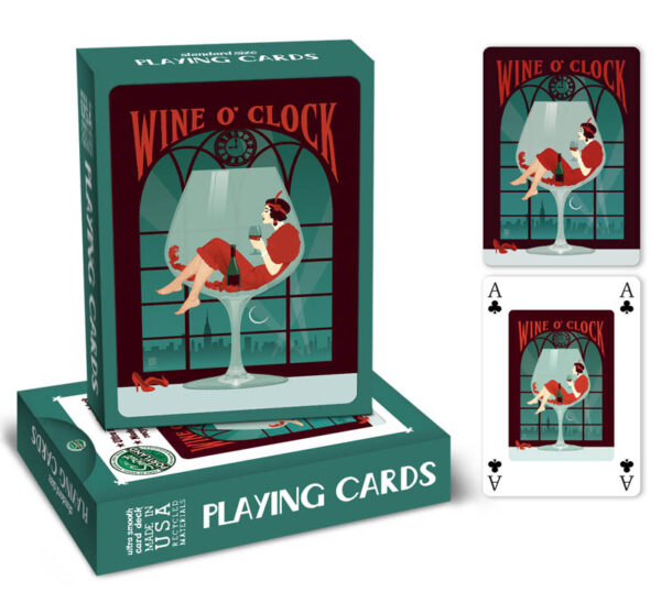 Wine Playing Cards - Image 2